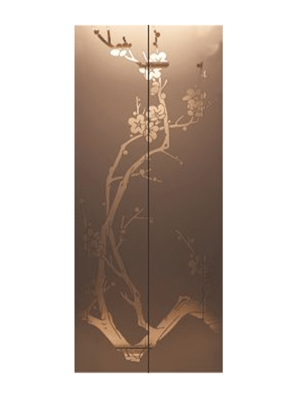 Etching Pattern Painting Elevator Landing Door