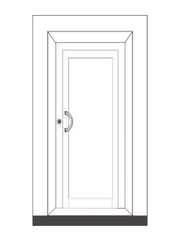 Passenger Lift Manually Operated Landing Door