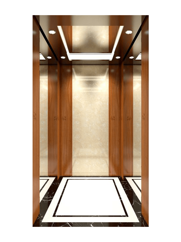 Imitation Marble Passenger Elevator Interior